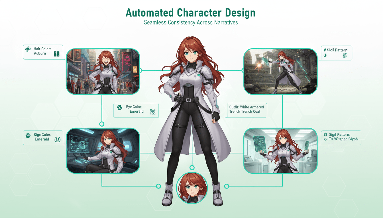 Automated Character Design with AI Anime Generator