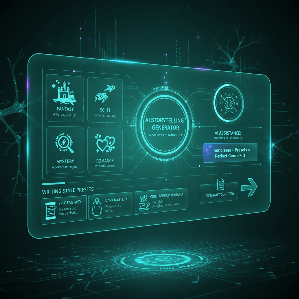 Story Genre Templates with AI Storytelling Generator