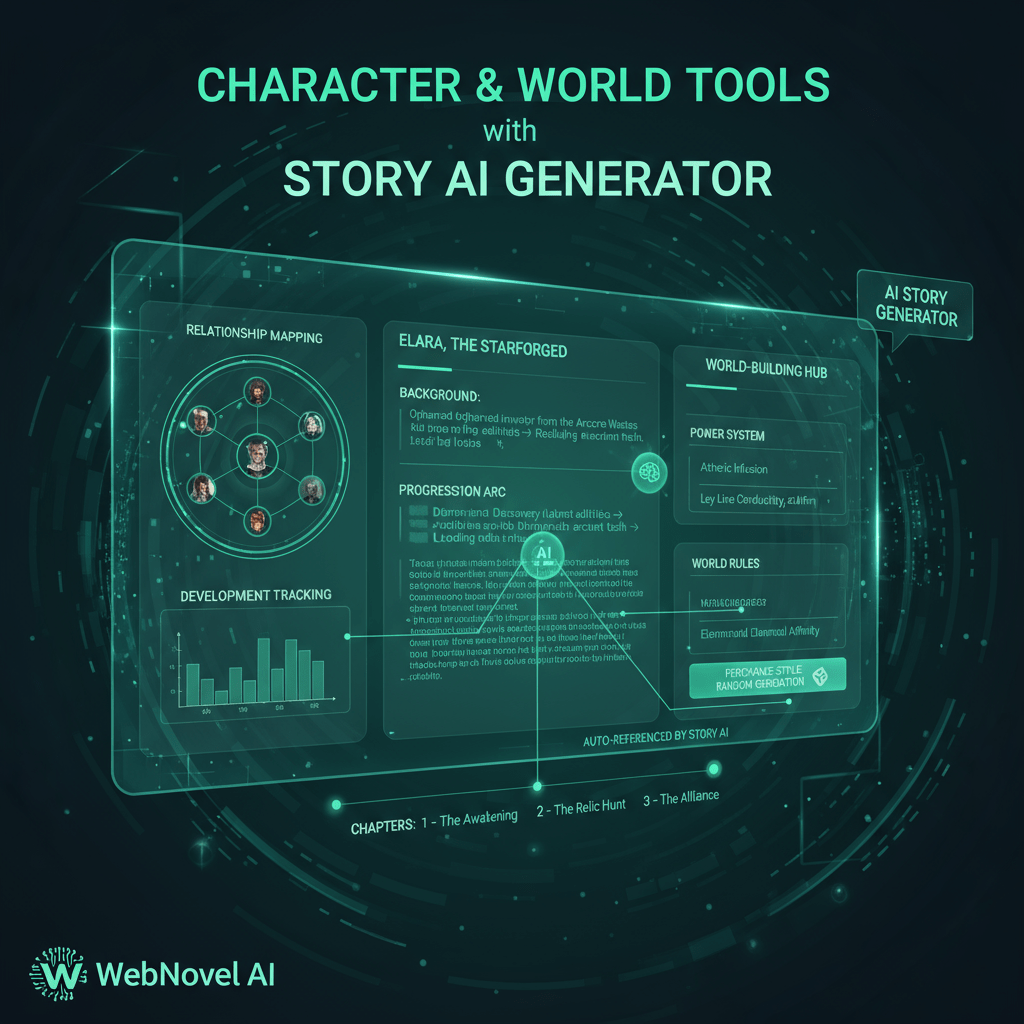 Character & World Tools with Story AI Generator